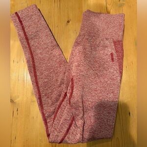 Gymshark Kids Red Leggings